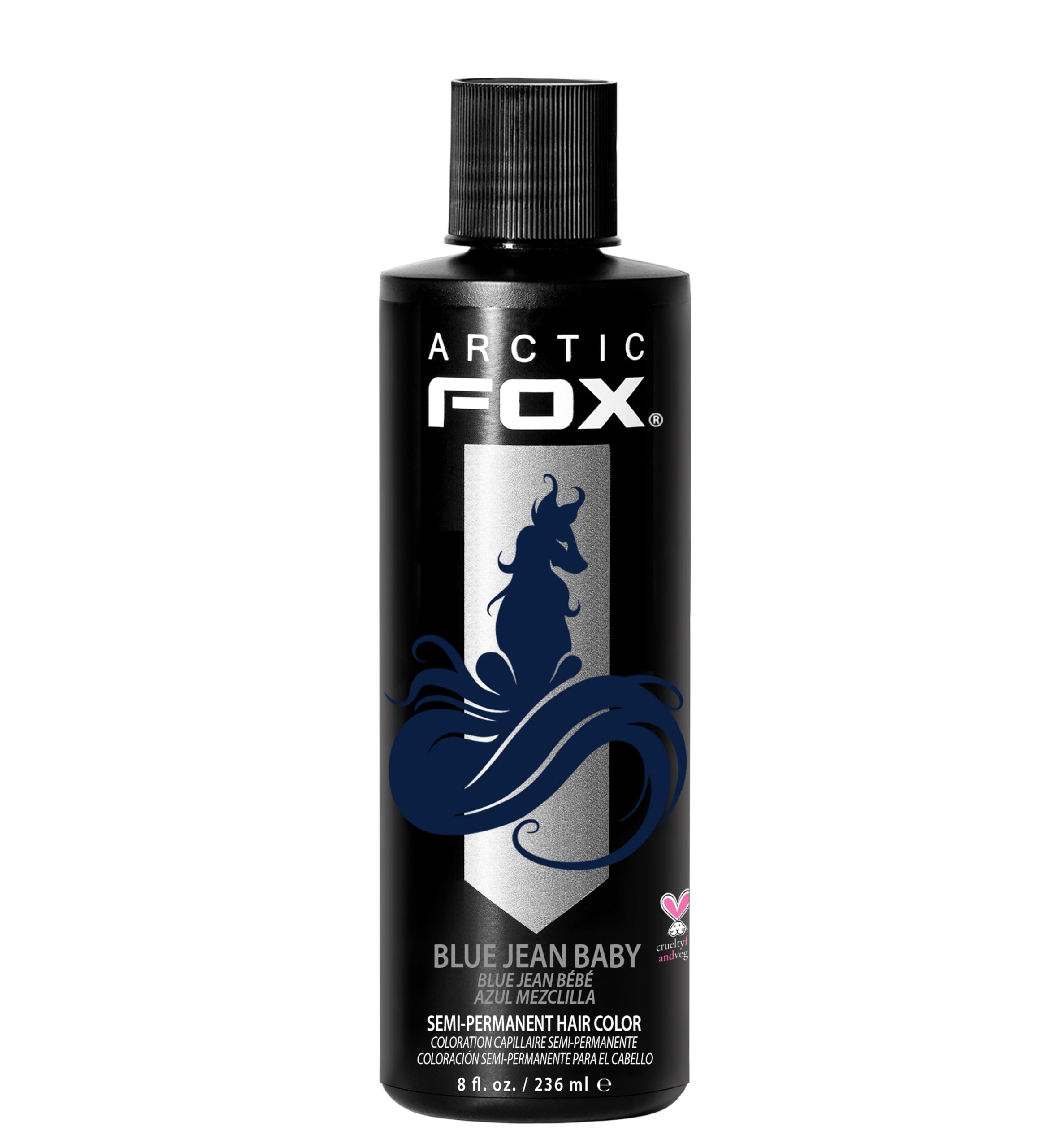 ARCTIC FOX Blue Jean Baby, coloration vegan pour un éclat durable.