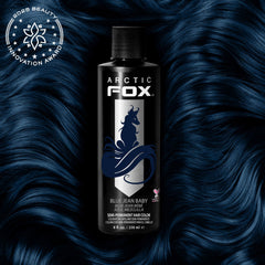 ARCTIC FOX Blue Jean Baby: teinte nuit bleue pour cheveux intenses.