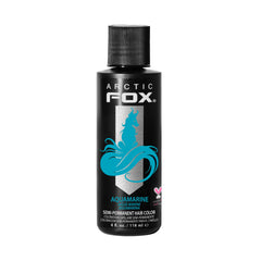 ARCTIC FOX colorant bleu aquamarine en flacon, teinte vive et durable