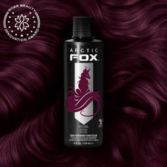 ARCTIC FOX nuancier Bordeaux montrant une teinte personnalisable.