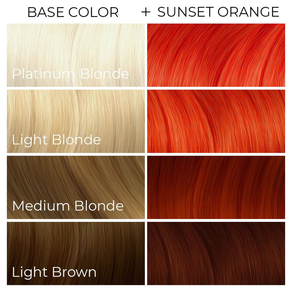 ARCTIC FOX Orange coucher de soleil — produit végan et cruelty-free pour coloration responsable