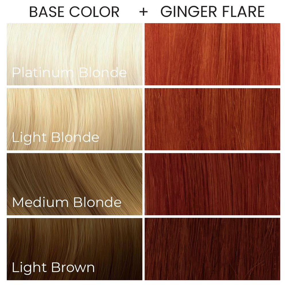ARCTIC FOX Orange Gingembre Flare : paquet de 2 pour une couleur durable à la maison.