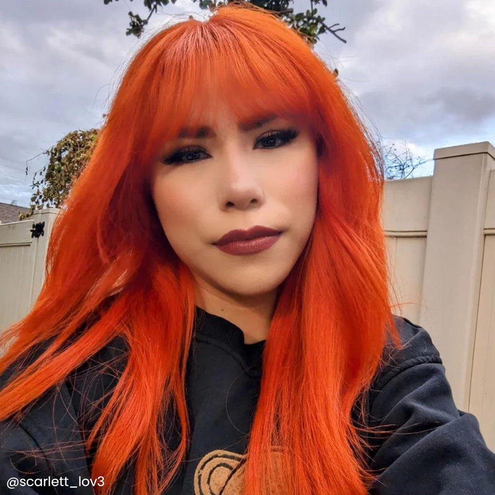ARCTIC FOX Orange Gingembre Flare : soin après coloration qui aide à restaurer la brillance.