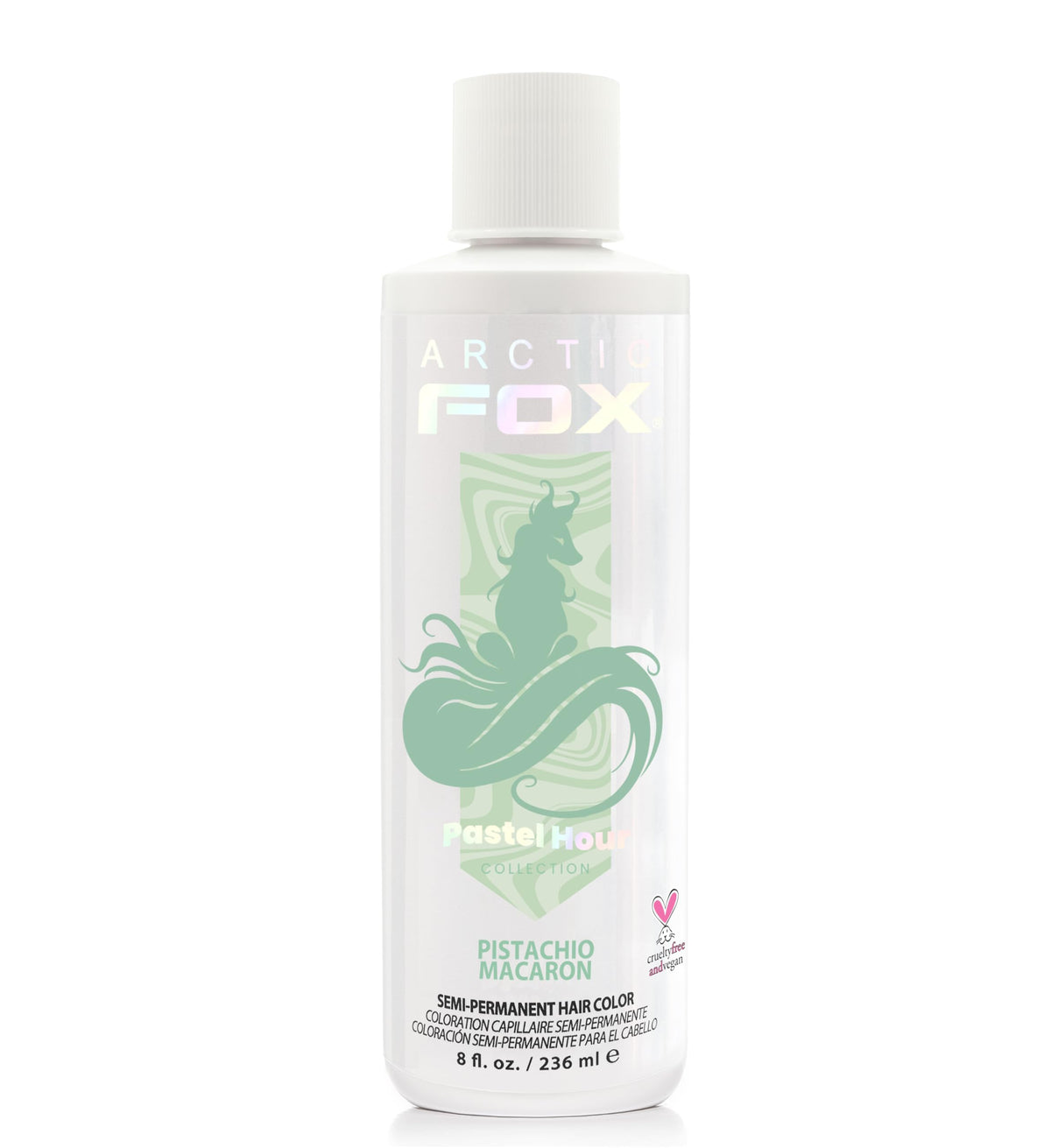 ARCTIC FOX Pistachio Macaron – bouteille couleur menthe pastel prête à l’emploi