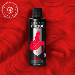 ARCTIC FOX Poison : teinte rouge intense pour résultats vibrants et durables.