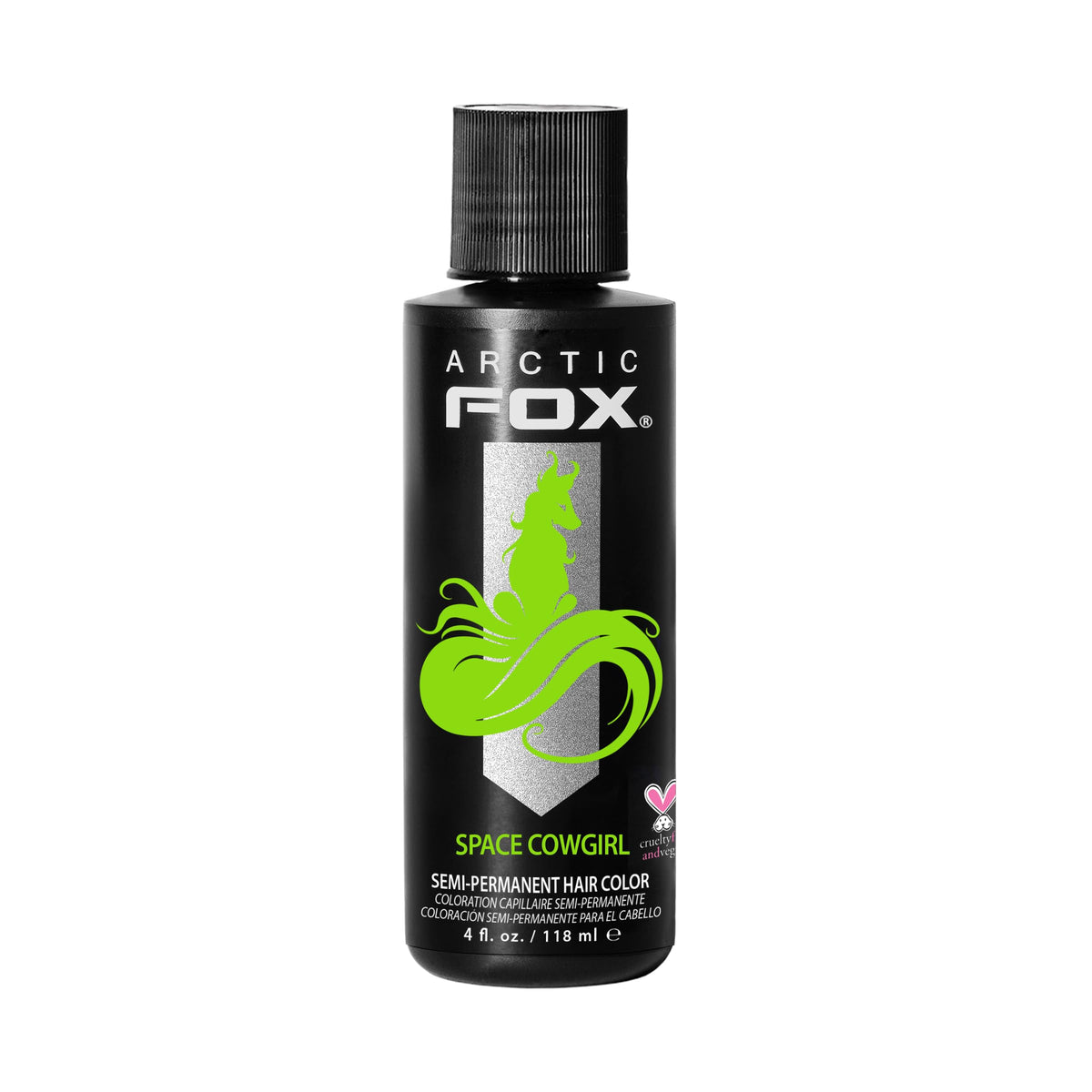 ARCTIC FOX Space Cowgirl – colorant vert électrique prêt à l’application