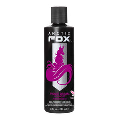 ARCTIC FOX Violet Dream bouteille: teinte violette riche et durable pour cheveux clairs.
