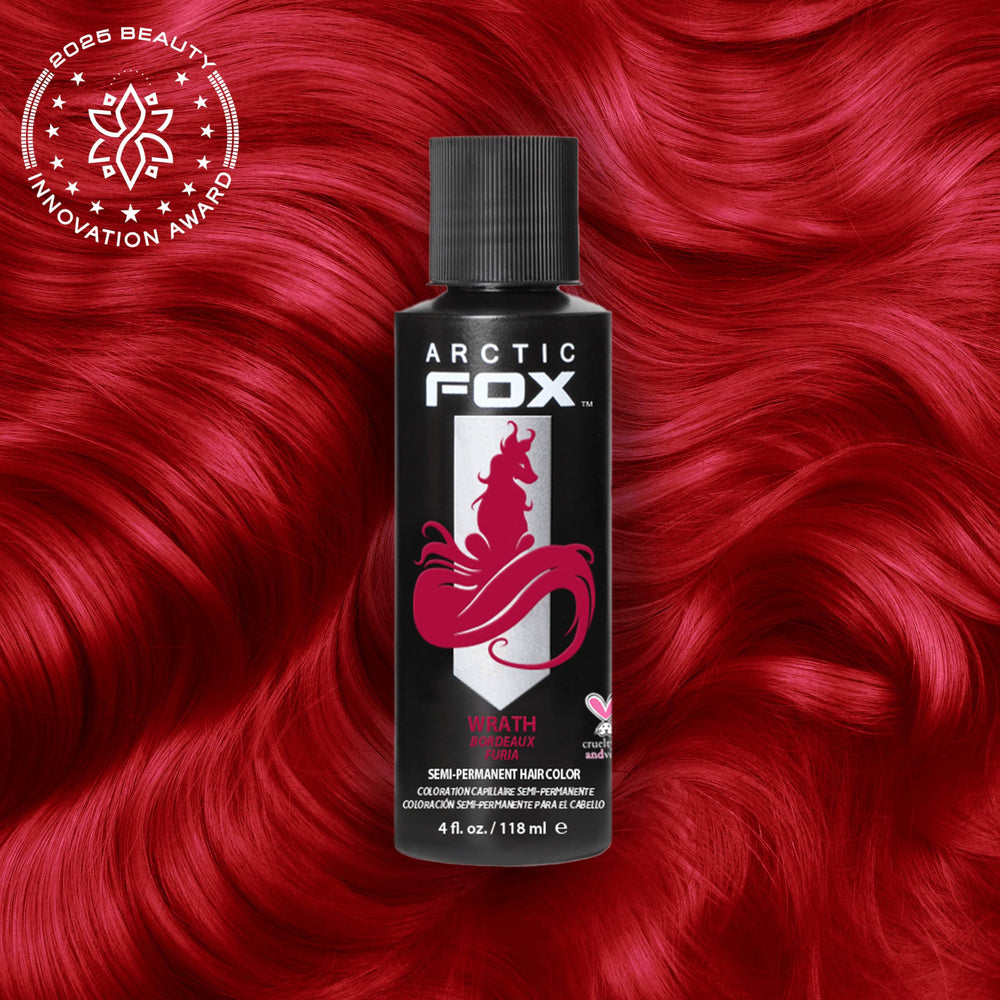 ARCTIC FOX Wrath – Application facile sur cheveux, texture crémeuse.