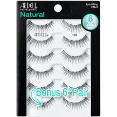 Ardell 110 natural lashes strip for effortless, natural-looking enhancement.