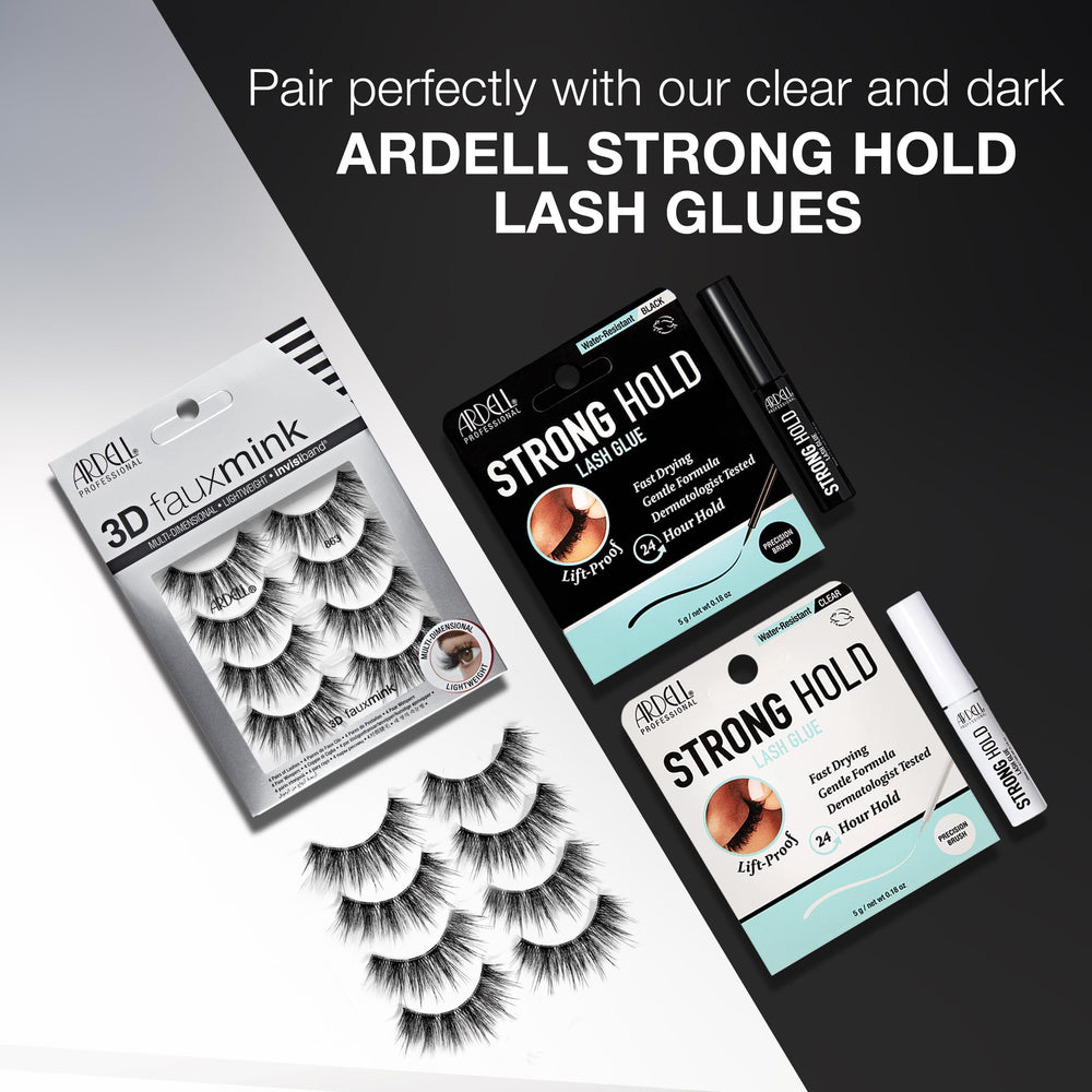 Ardell 3D Faux Vison 863 – regard ravissant grâce au croisement discret.