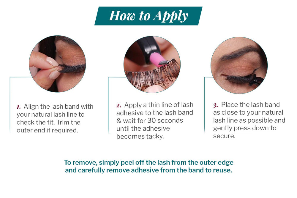 Ardell 4 paquets d'extensions réutilisables pour plusieurs looks