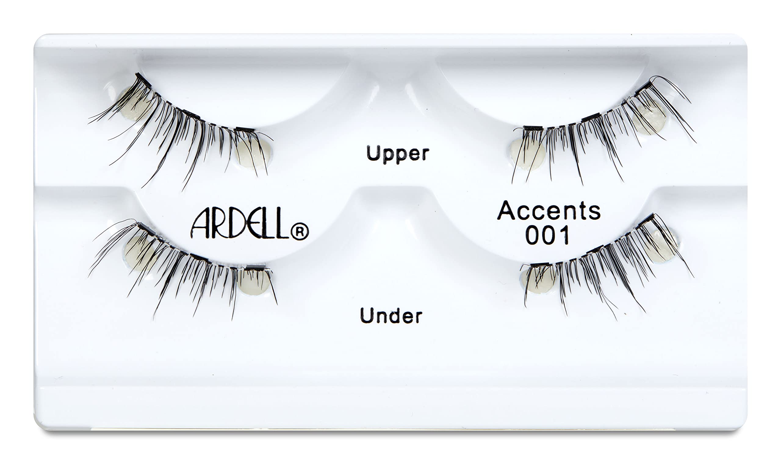 Ardell Accent Magnétique 001 – paire inférieure apportant équilibre et finition légère.