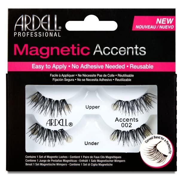 Ardell Accents 002 – regard naturel grâce aux cils magnétiques réutilisables.