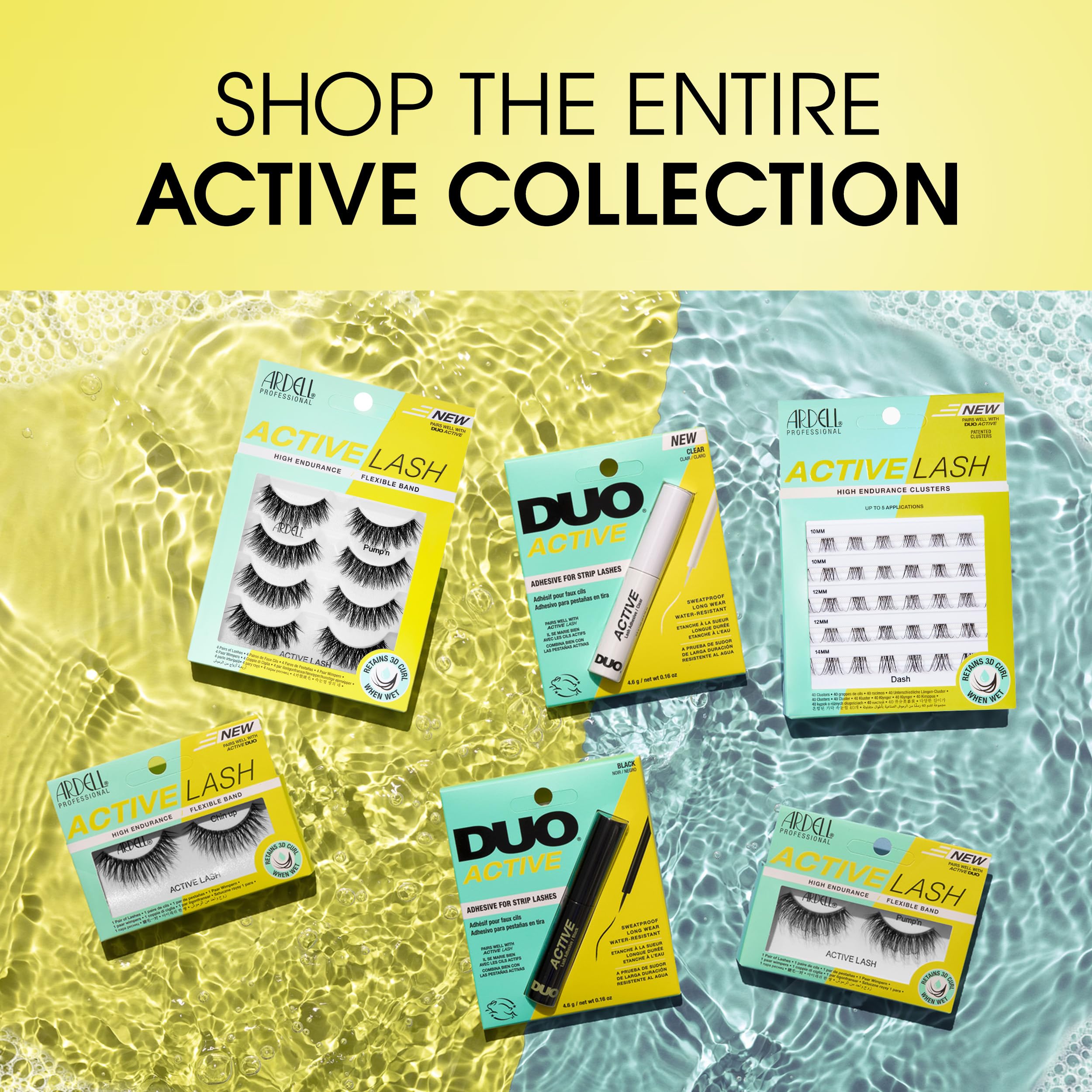 Ardell Active Lash Pump’n convient avec ou sans trait pour les yeux transition lisse