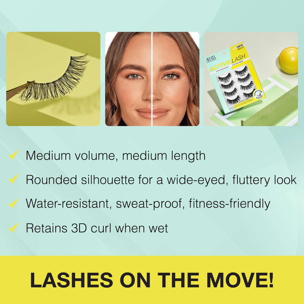 Ardell Active Lash Pump’n volume moyen effet plus fourni et naturel