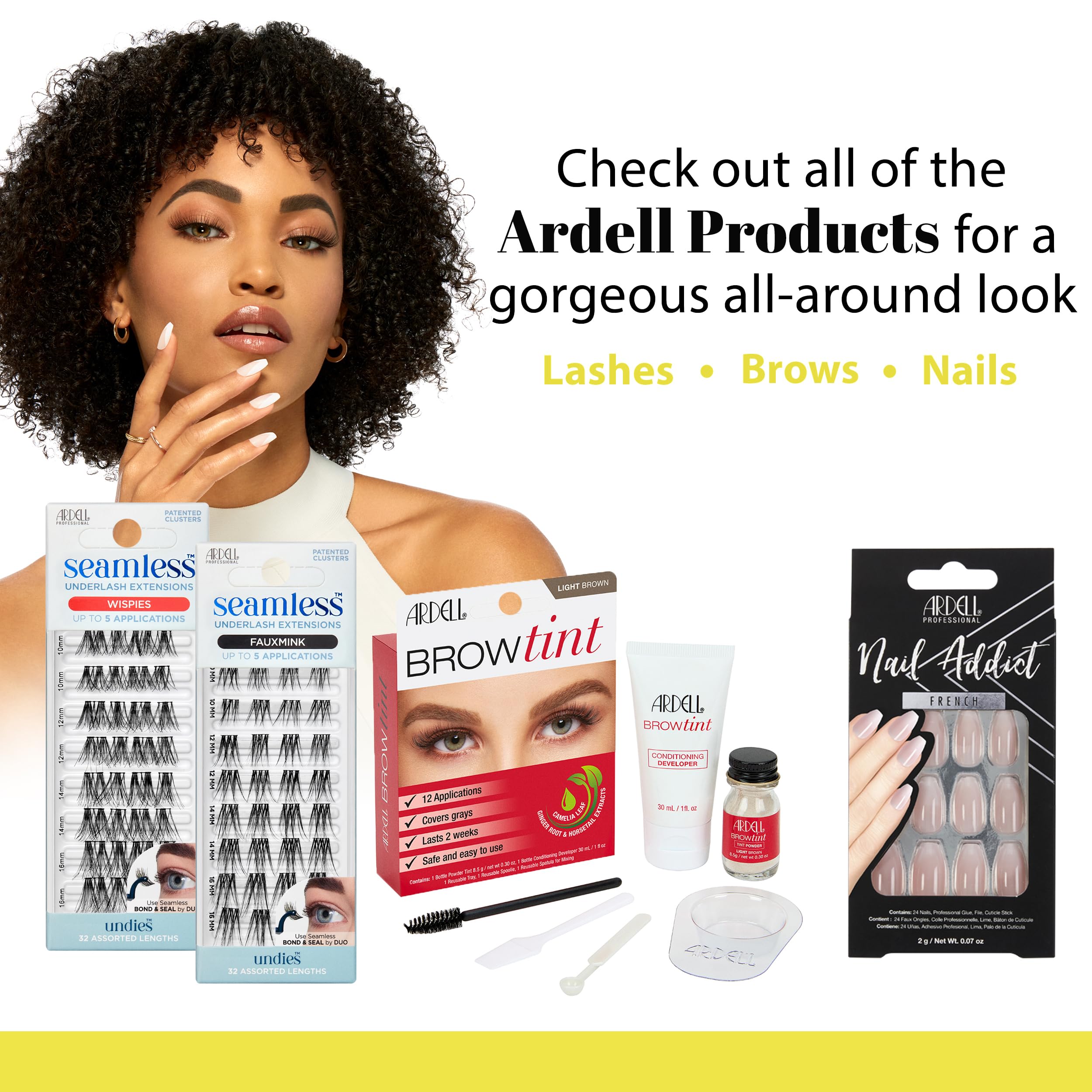 Ardell Active Lash Speedy – pratique, 4 paires prêtes à l'emploi pour des transitions rapides