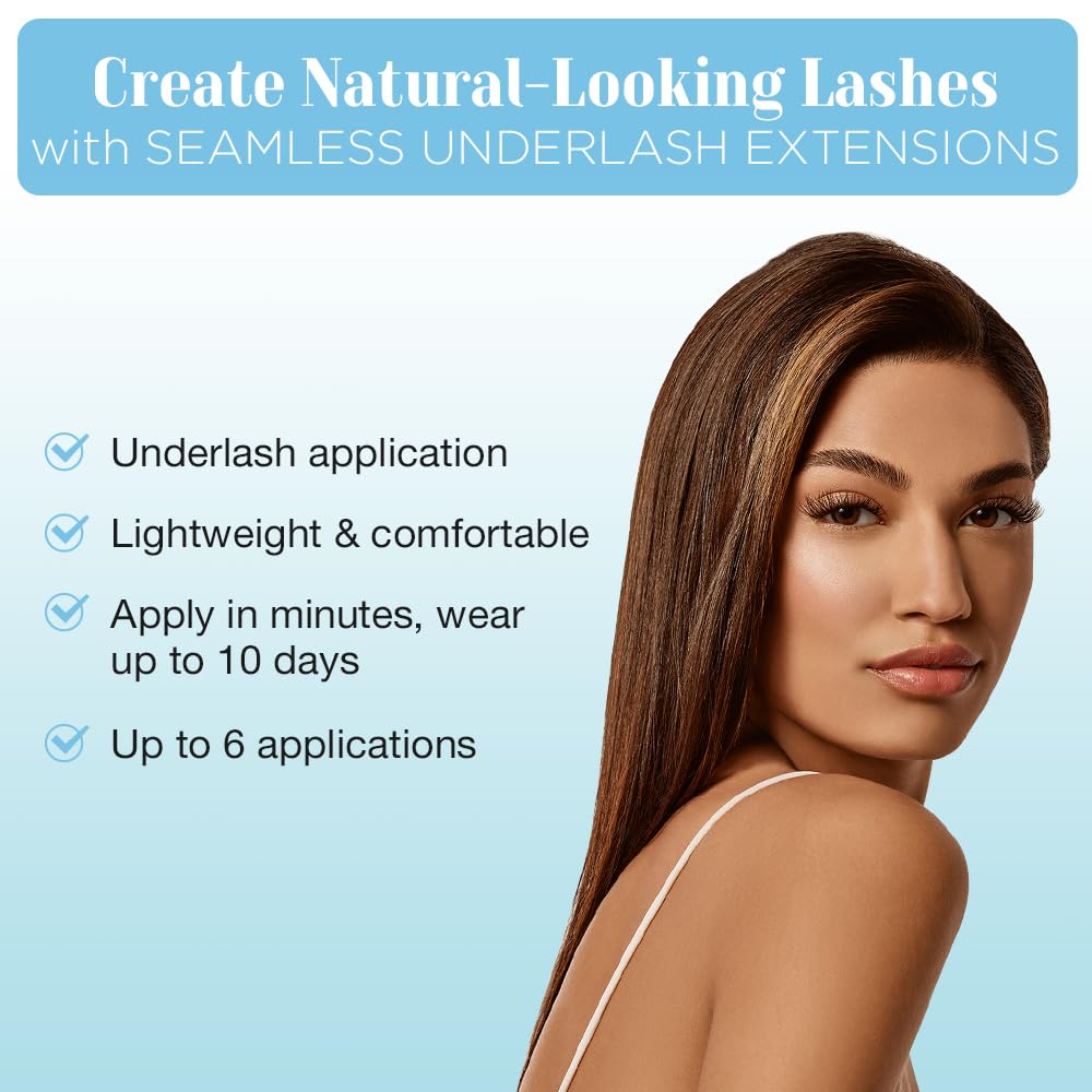 Applicateur inclus pour une pose précise des cils Wispies.