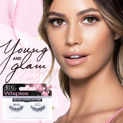 Cils Ardell Baby Wispies Noir montrant le regard naturel et l’effet doux