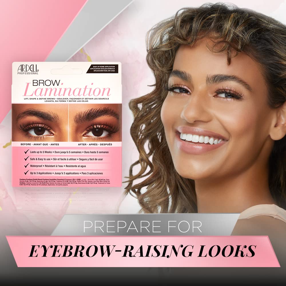 Ardell Brow Lamination Kit nourishing oil keeps brows conditioned