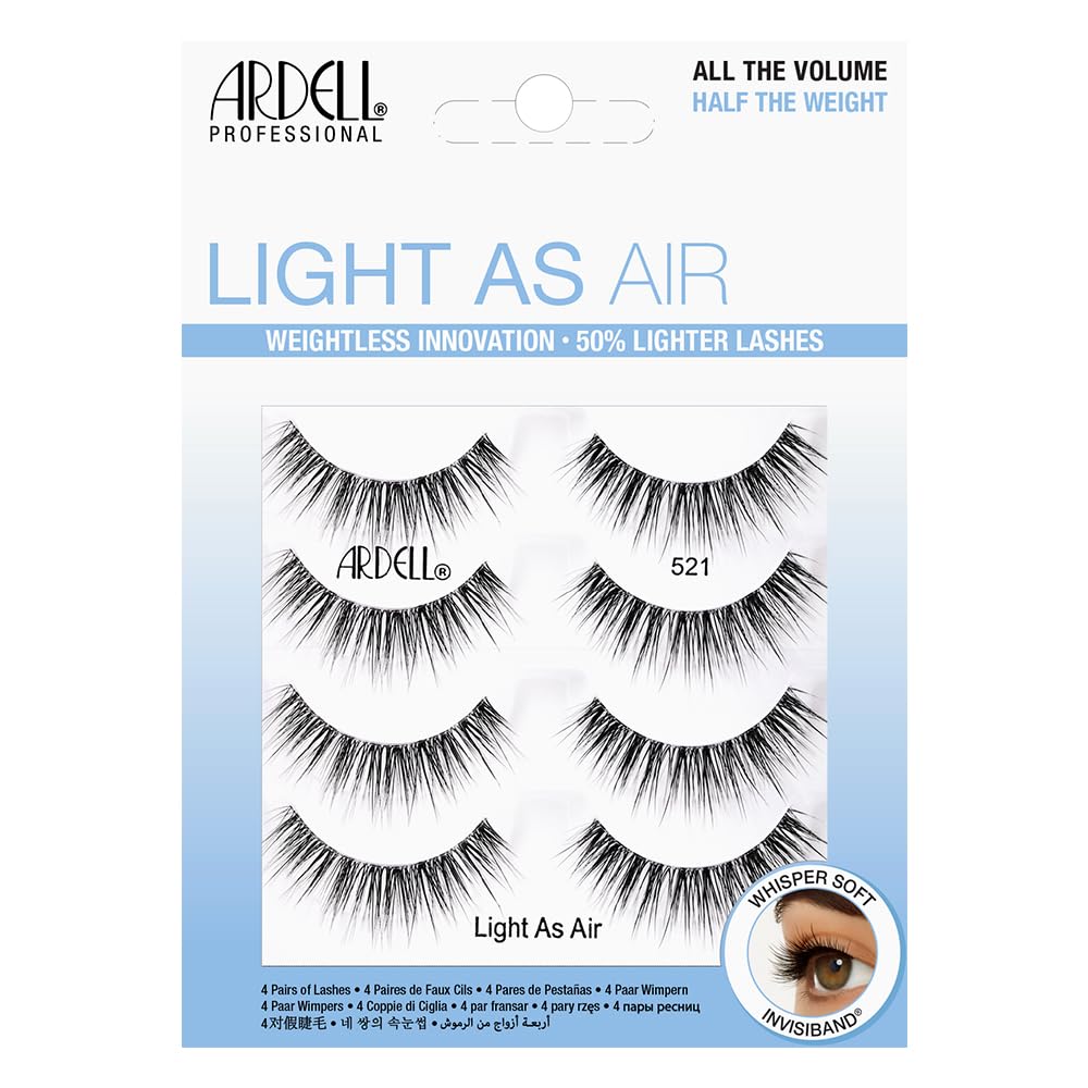 Ardell Cils 521 emballage prêt à tester et à emporter
