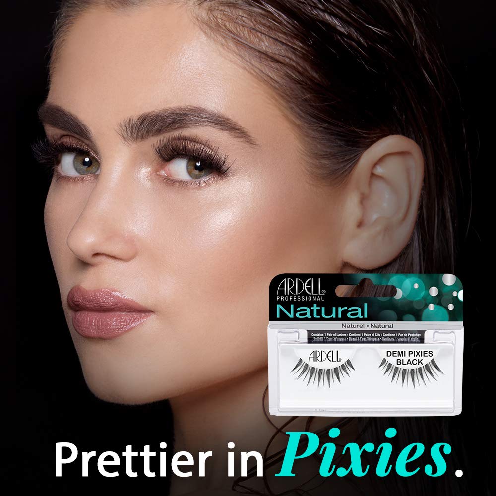 Ardell Demi Pixies: cils naturels noirs pour un regard leger.