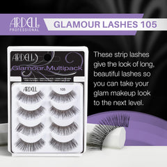 Ardell Cils Glamour Ensemble Quatre-Paires pour un regard naturel au quotidien.