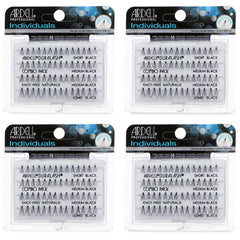 Ardell cils individuels Combo noir – 4 paires, regard naturel.