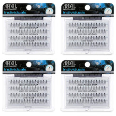 Ardell cils individuels longs noirs pour un regard naturel et amplifié.