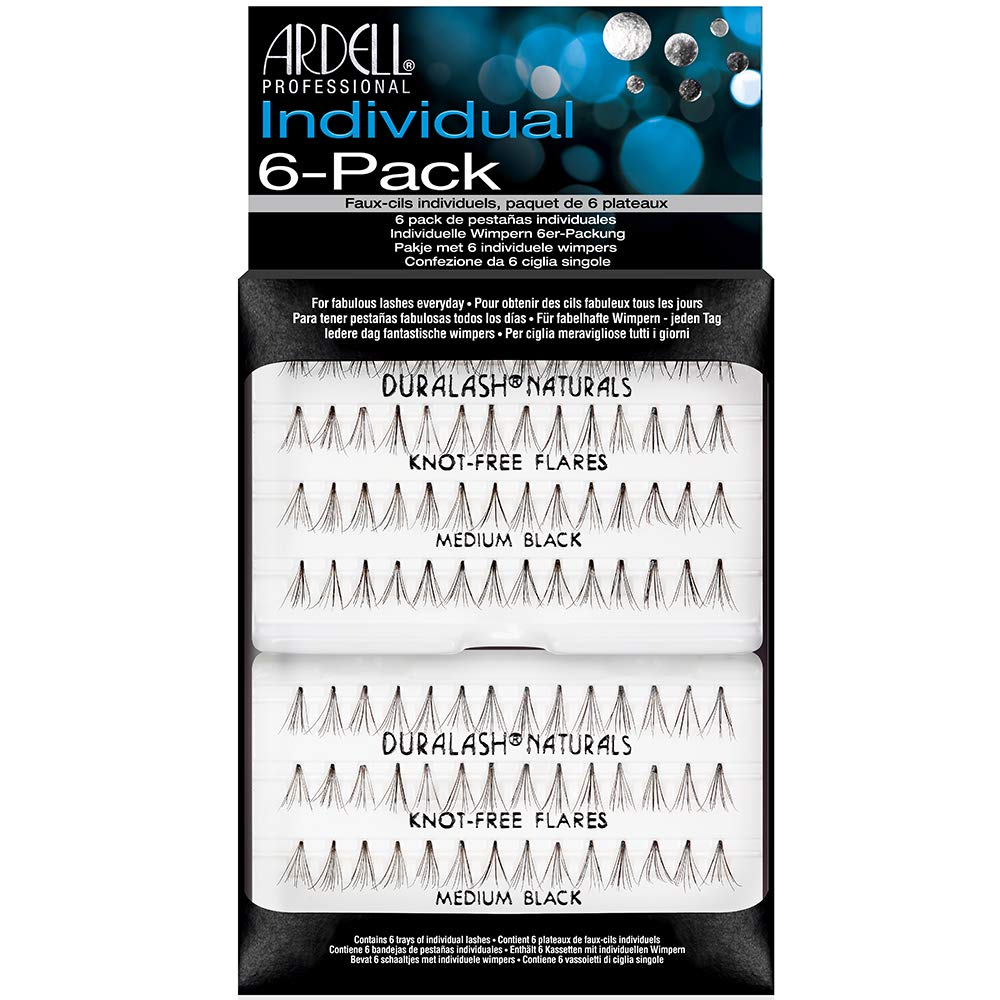 Ardell cils individuels sans noeud, regard naturel, application facile au quotidien.