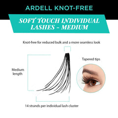 Ardell Soft Touch, trio individuel faciles à placer pour une densité accrue ou délicate.