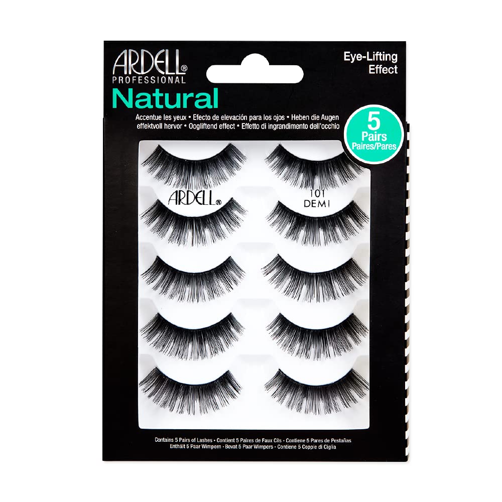 Ardell Cils Naturels 101 Demi Noir – bande naturelle pour un regard discret et durable.