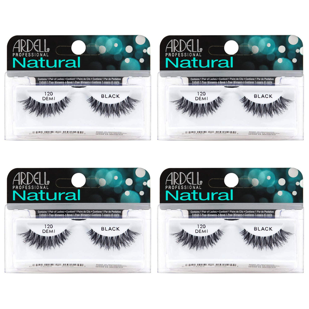Ardell Cils Naturels 120 Noir, bande réutilisable, look discret et quotidien.