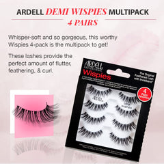 Ardell Demi Wispies: application rapide avec bande légère