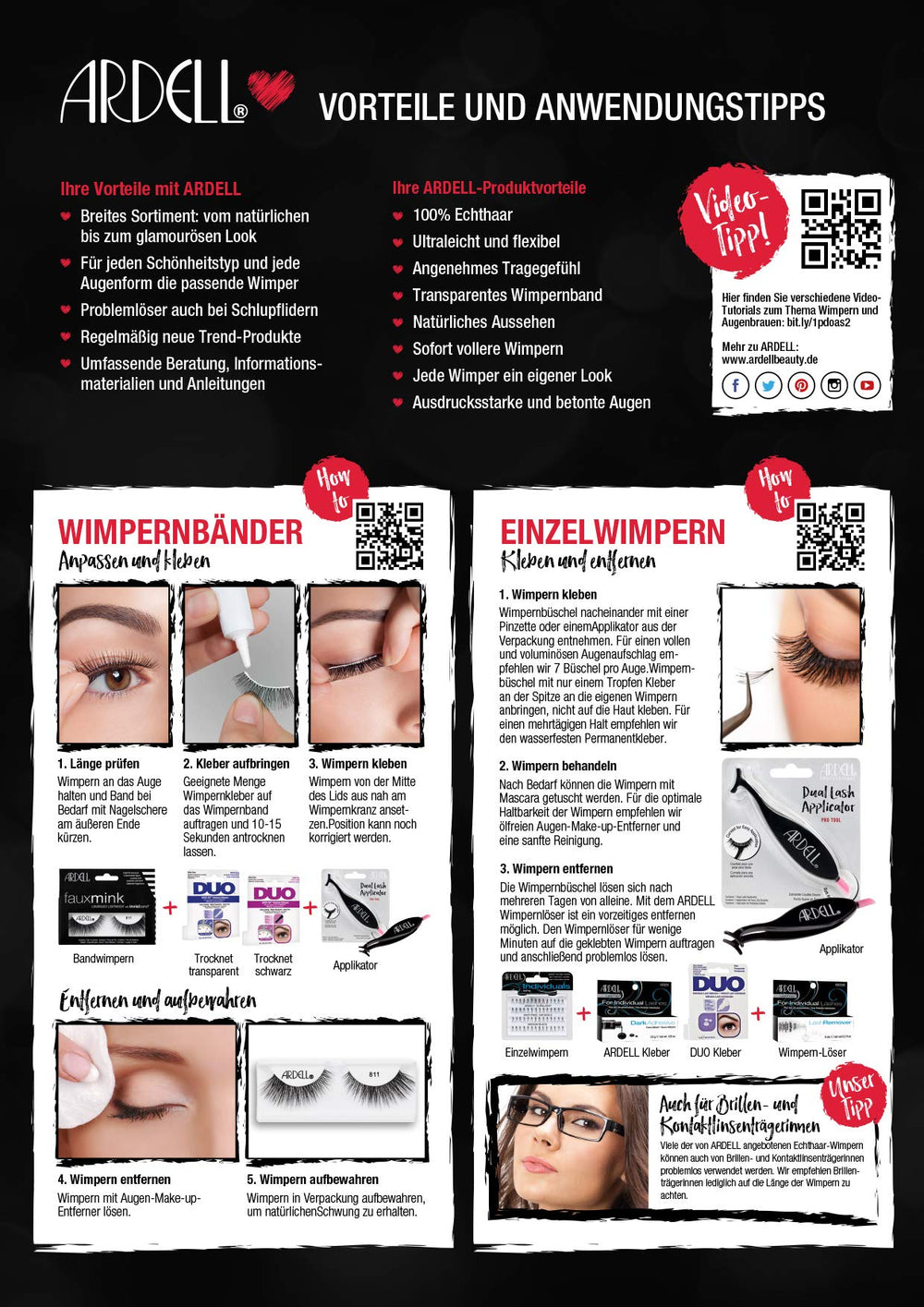 Ardell Demi Wispies Noires – regard jour et nuit polyvalent