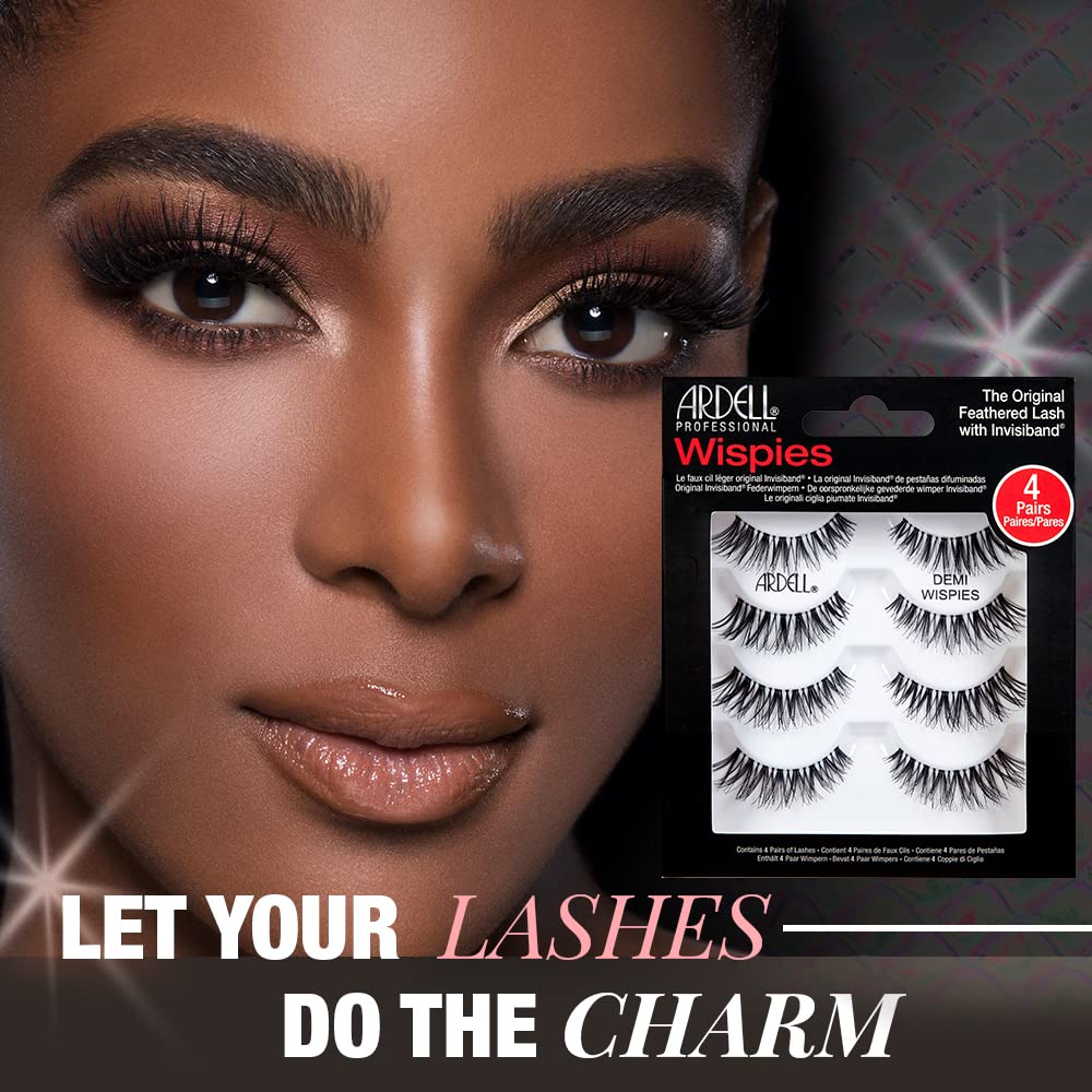 Ardell Demi Wispies: regard arrondi pour œil plus grand et ouvert