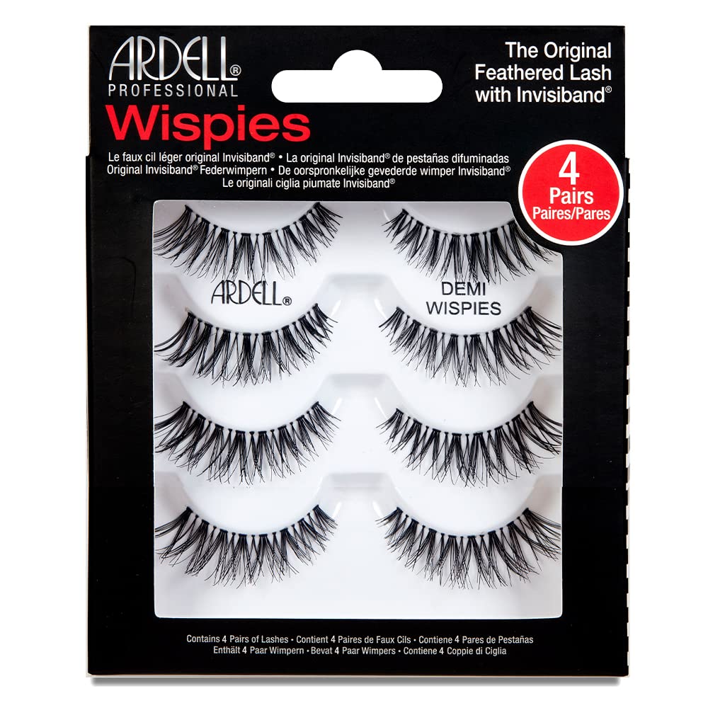 Ardell Demi Wispies : cils-faux-noirs, regard naturel et volumineux, application simple