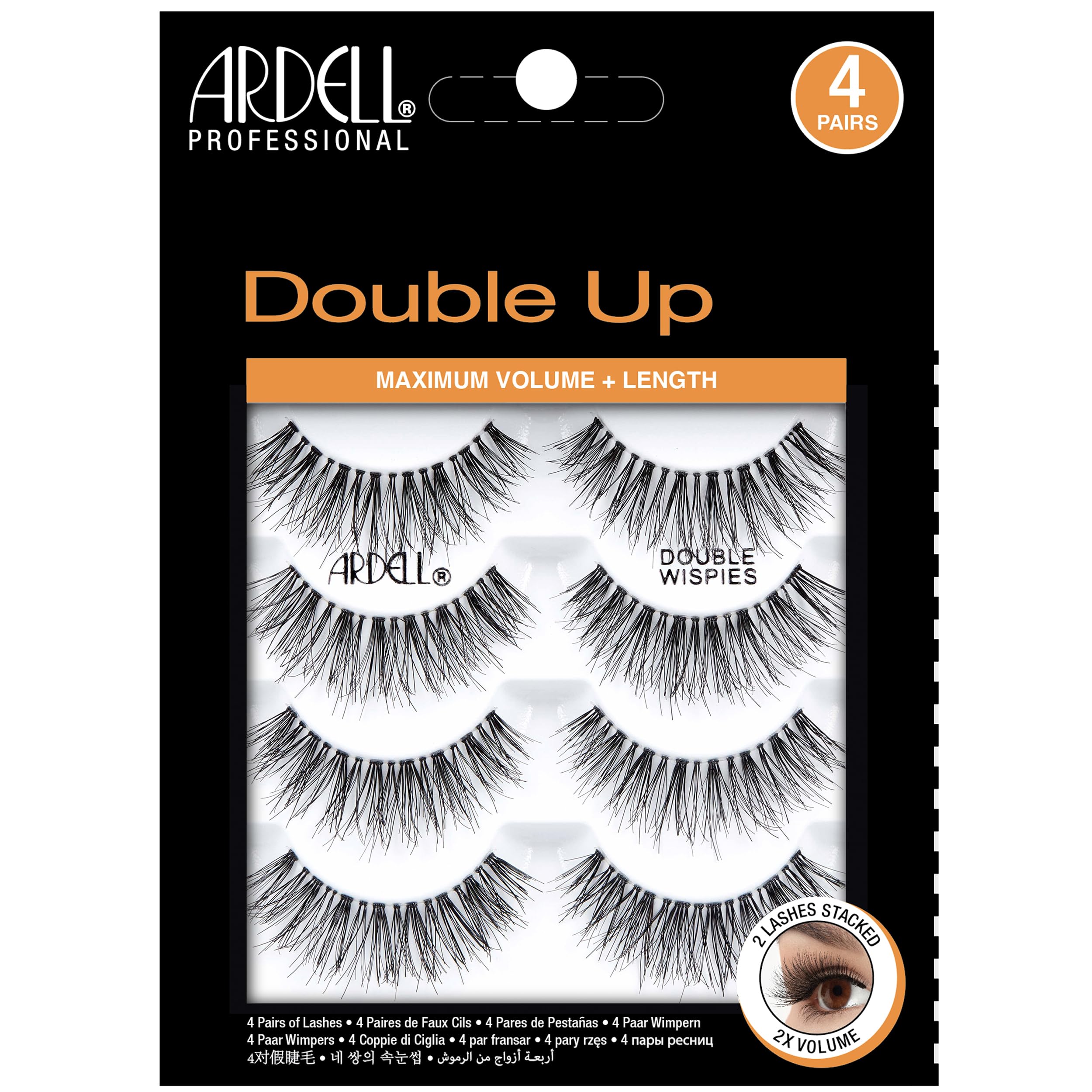Ardell Double Up 113: volume élevé et longueur marquée pour un regard ouvert