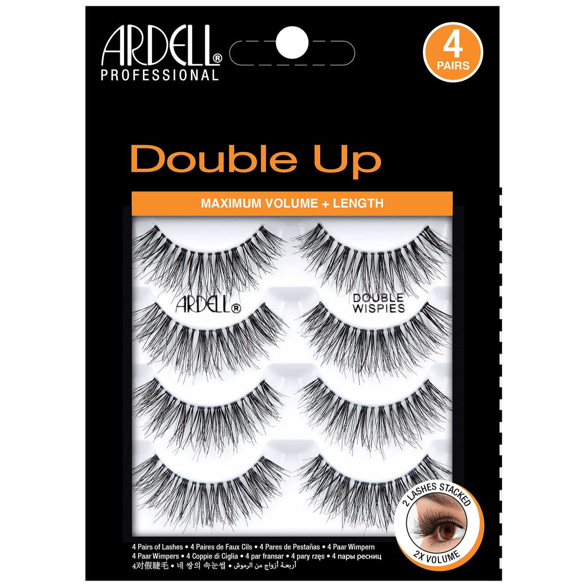 Ardell Double Up 113: volume élevé et longueur marquée pour un regard ouvert