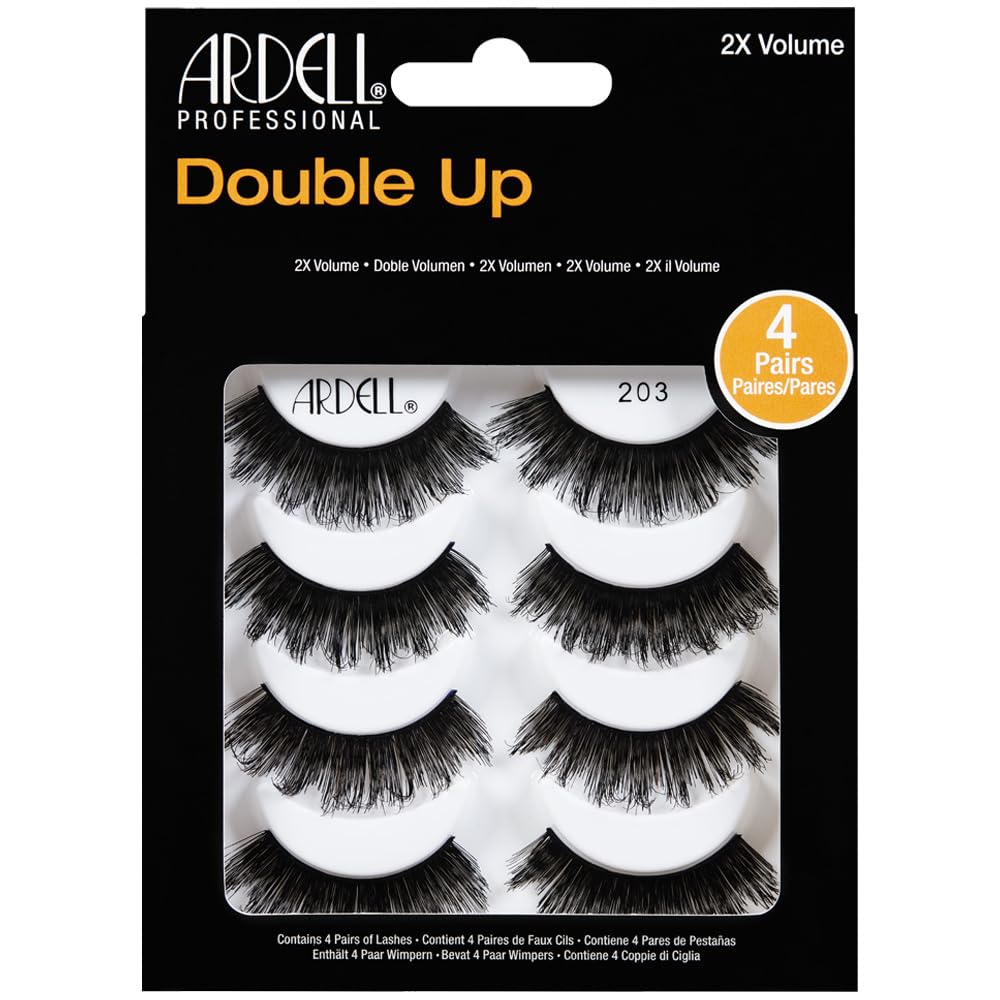 Ardell Double Up 203 cils volume dramatique pour un regard intense et spectaculaire.