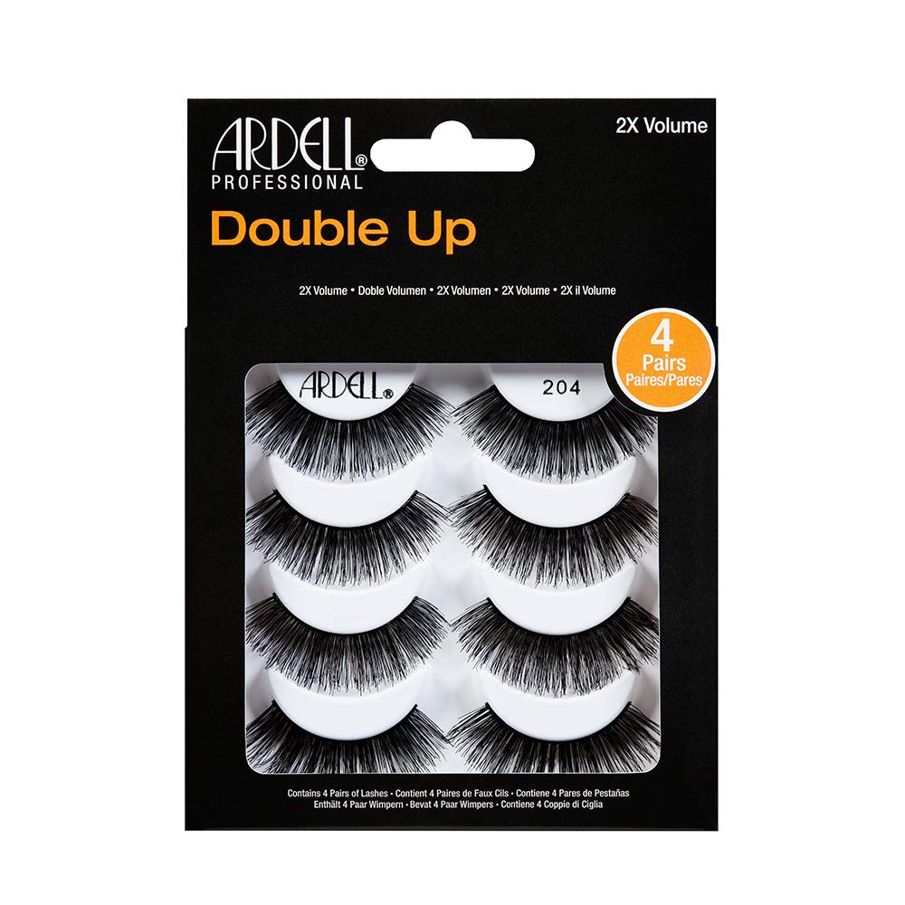 Cils Ardell Double Up 204, bande volume dramatique pour un regard perçant.