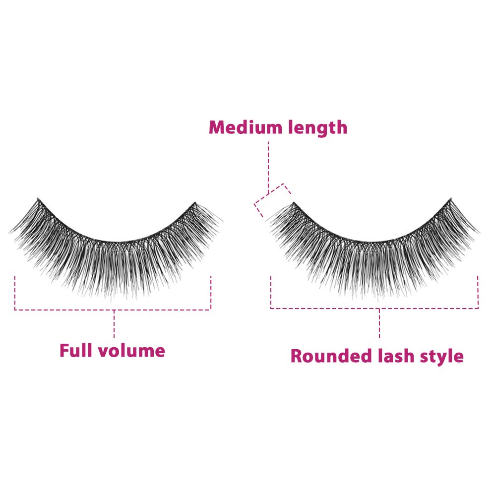 Ardell Double Up 208 lashes soft-band for comfortable all-day wear