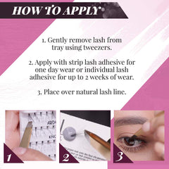Ardell Double Up application proche de la ligne des cils pour style personnalisable