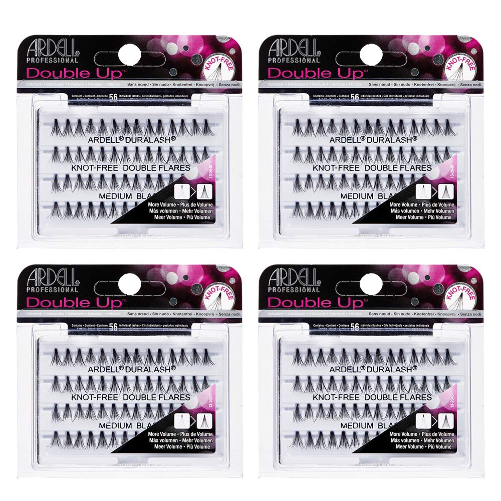 Ardell Double Up Noir Moyen, paquet complet, volume équilibré pour look glamour