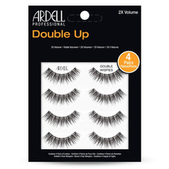 Ardell Double Up Wispies – boîte prête à l’emploi avec cils dramatiques et réutilisables.