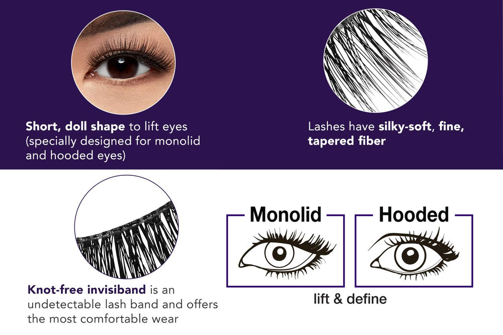Ardell Extension FX L Curl: fabriqué aux États‑Unis et non testé sur les animaux