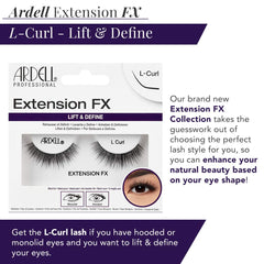 Ardell Extension FX L Curl Invisiband: bande légère sans noeud et invisible