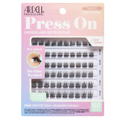 Cils Ardell sous-cils précollés pour un look naturel sans bandes visibles