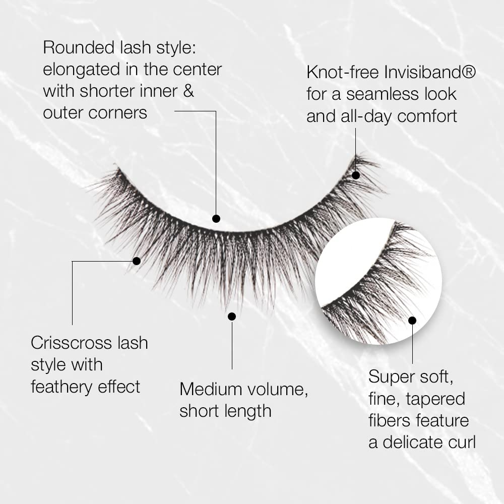 Ardell Faux Mink 815 – fibres crisscross pour un volume subtil et naturel.