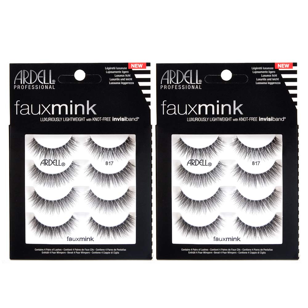 Ardell Faux Mink 817: regard fin et arrondi pour un rendu naturel au quotidien.