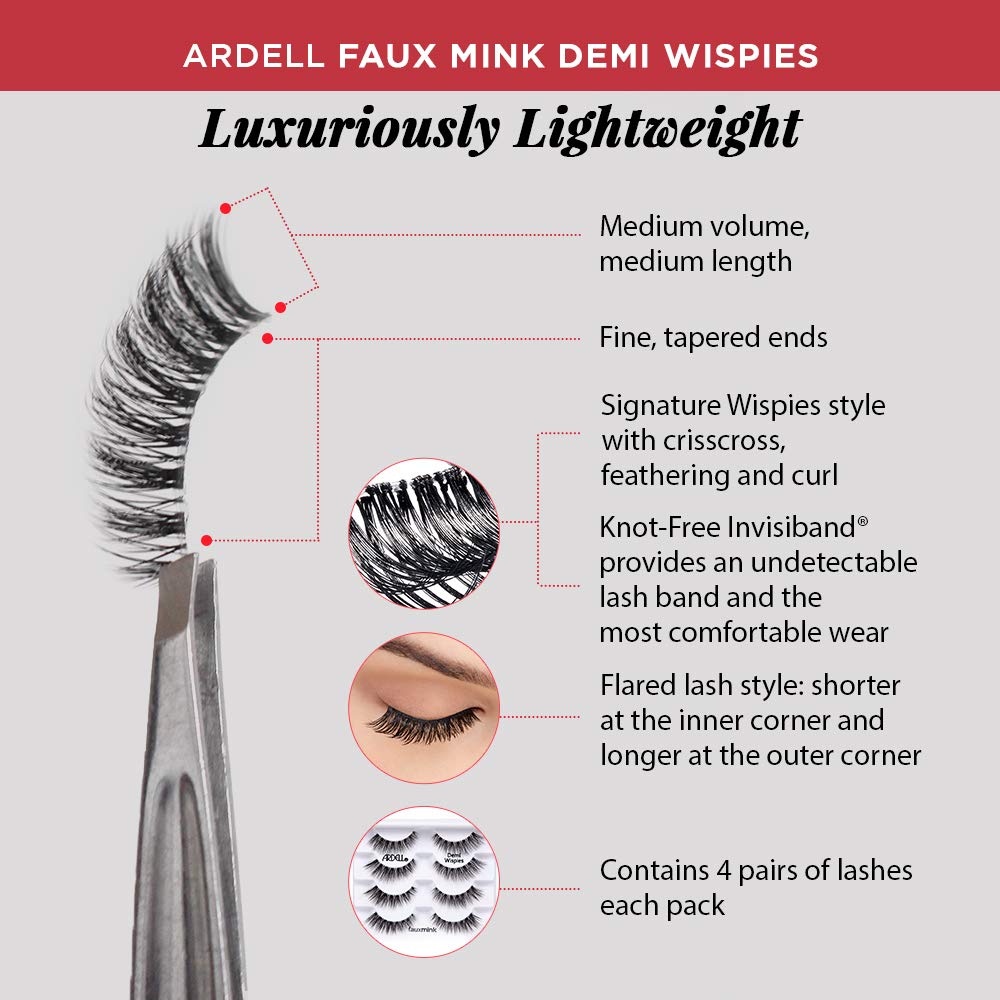 Application facile Ardell Demi Wispies pour débutants et pressés